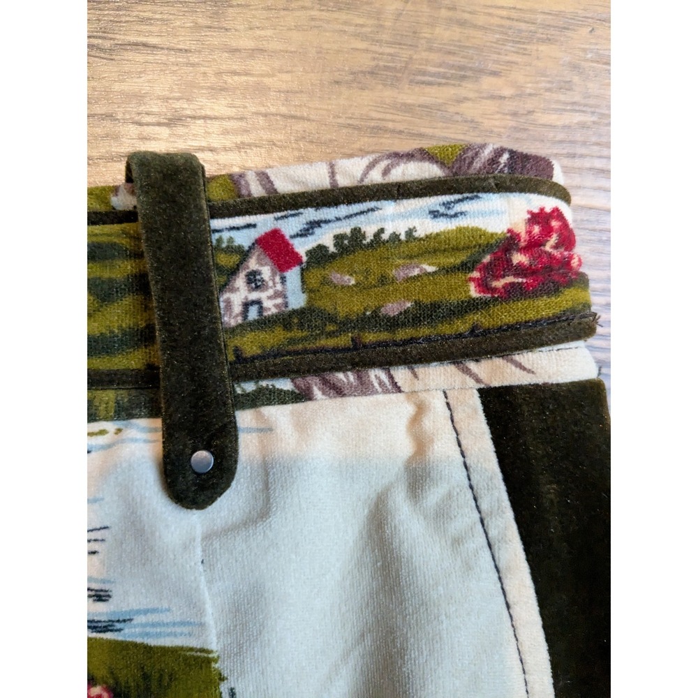 Cartonnier Skirt, Equestrian Print Pencil Skirt, Cottagecore, Size 2, Women - Picture 5 of 12